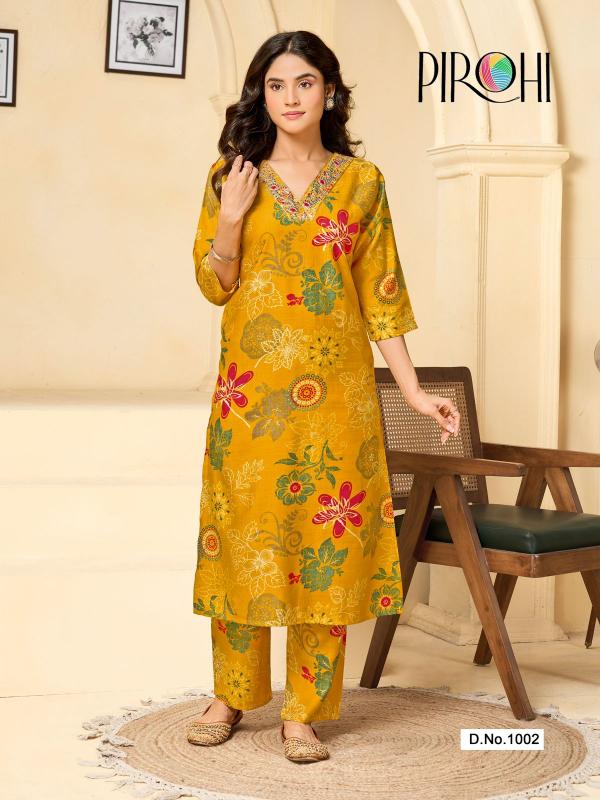 Pirohi krishi 2 kurtis wholesale